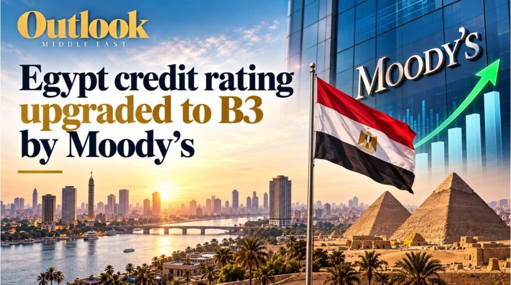 Egypt credit rating upgraded to B3 by Moody’s