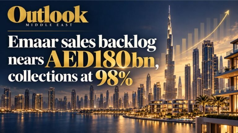 Emaar sales backlog nears AED180bn, collections at 98%
